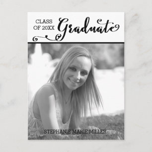Script Graduel vertical - Carte postale