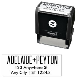 Script-Hochzeitadresse Permastempel