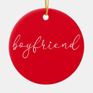 Script Liebes Herz Freund Definition Keramik Ornament
