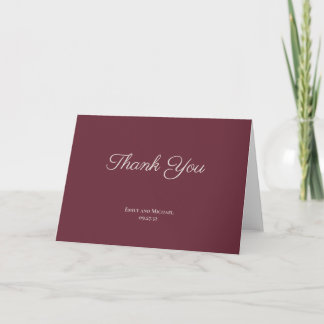Script minimal Purple Plum Merci note