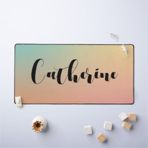 Script minimaliste Pastel Arc-en-ciel