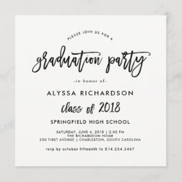 Script moderne| Invitation du Parti des diplômés 2