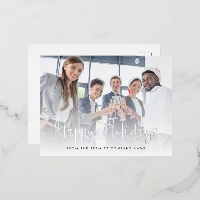 Script photo LOgo QR Code Joyeux Vacances Réelles (Recto/Verso)