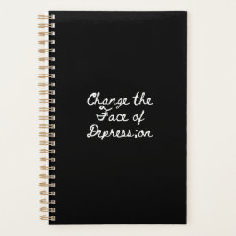 script Schriftart_Change the face of Depression Planer