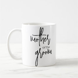 Script Schwarze Mutter der Bräutigam Hochzeit Kaff Kaffeetasse