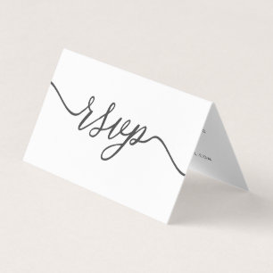 Script simple avec carte photo RSVP