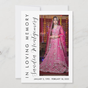 Script vertical dans Loy Memory programme funérair