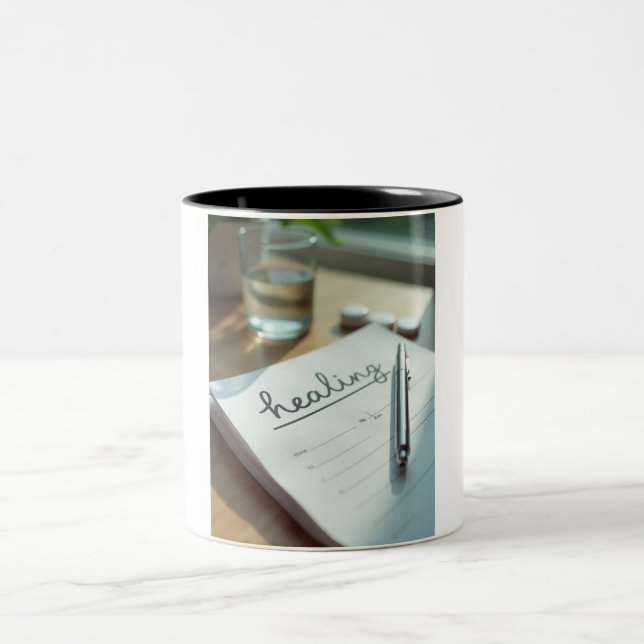 Script Your Day : Prescription Pad et Pen Mug (Centre)