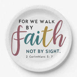 Scripted 2 Corinthians 5 7 Walk By Faith Not Sight Pappteller