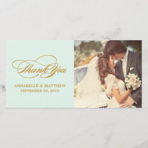 SCRIPTED WEDDING %PIPE% DANKEN IHNEN FOTO-KARTE DANKESKARTE