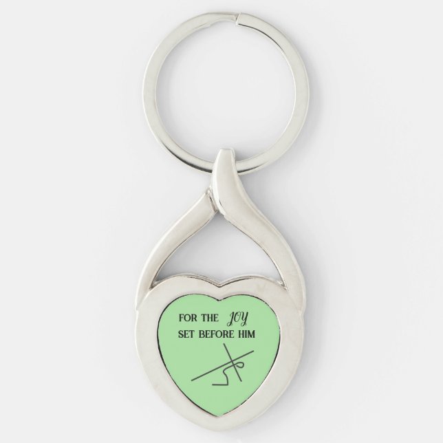 Scripting l Christ l Cross l Schlüsselanhänger (Vorderseite)