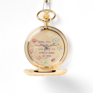 Scripting Pocket Watch Armbanduhr