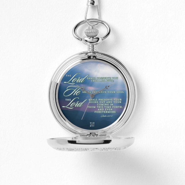 Scripting Pocket Watch Armbanduhr (Vorderseite)