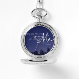 Scripting Pocket Watch Armbanduhr