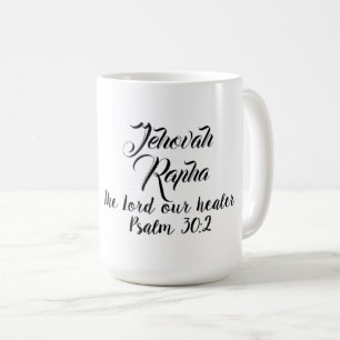 Scripture Jehovah Rapha Klassische Tasse