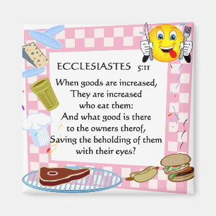 Scripture-Kühlschrankmagnet Magnet