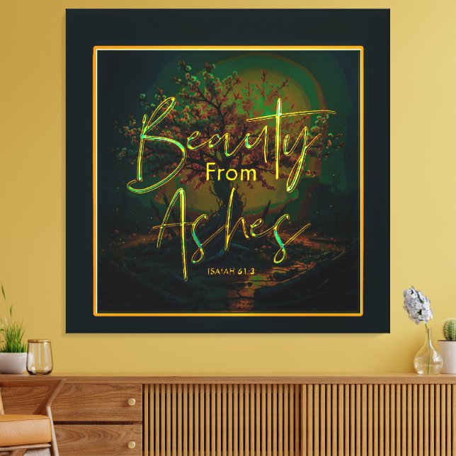 Scripture Pictures 06-01 Leinwanddruck (Insitu (Wohnzimmer))