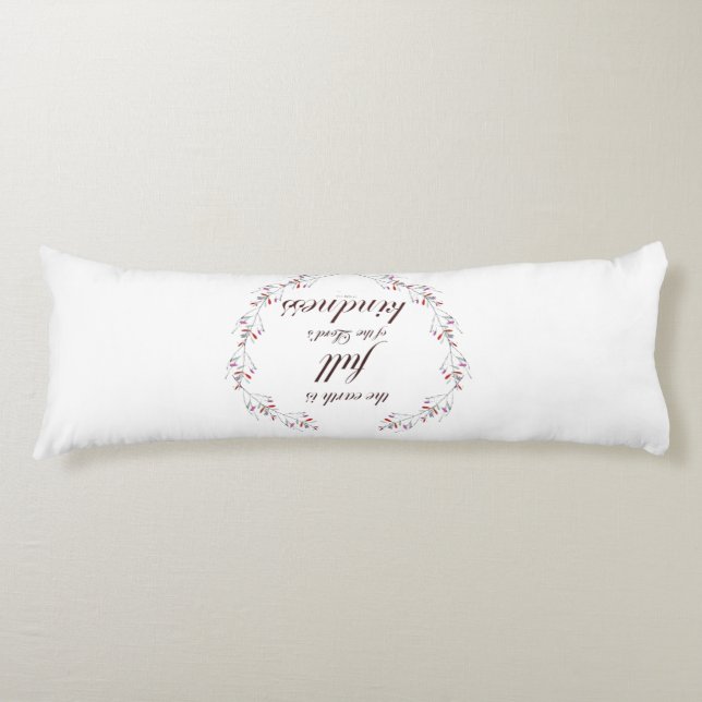 Scripture, Psalm 33, Full Kindness Seitenschläferkissen (Vorderseite)