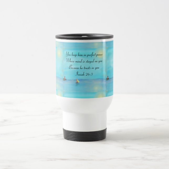 Scripture verse mug kaffeetasse (Mittel)