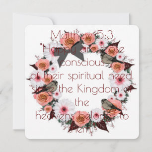 Scripture Verse Spiritual Matthew Königreich