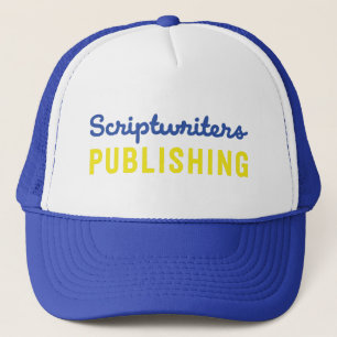 Scriptwriters, die Maschen-Hut veröffentlichen Truckerkappe