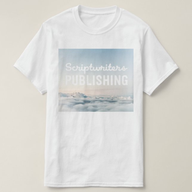 Scriptwriters, die weißen Wolken-T - Shirt (Design vorne)