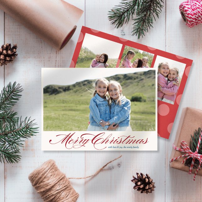 Scripty Frohe Weihnachten Multi Foto (Von Creator hochgeladen)
