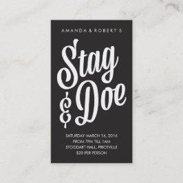 Scripty Stag & Doe Ticket