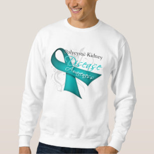 Scroll-Band Zystenniere-Bewusstsein Sweatshirt