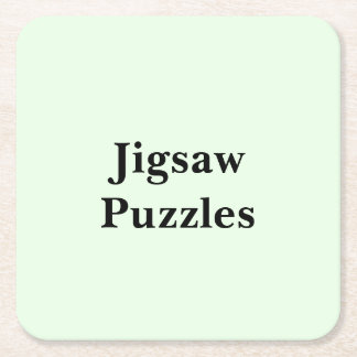 Scroll Down To See These Jigsaw Puzzles Rechteckiger Pappuntersetzer