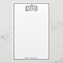 Scroll Frame Monogram