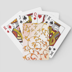 Scrollendes Rost Spielkarten