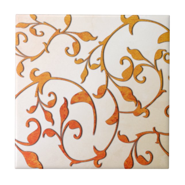 Scrollrost Fliese (Vorderseite)