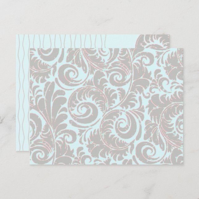 Scrolls № 2 Postkarte (Vorne/Hinten)