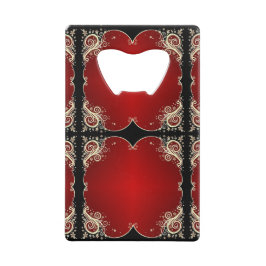 Scrollwork für klassische Stile Geldbeutel Flaschenöffner