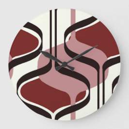 Scrollwork für klassische Stile Große Wanduhr