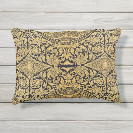 Scrollwork für klassische Stile Kissen Für Draußen