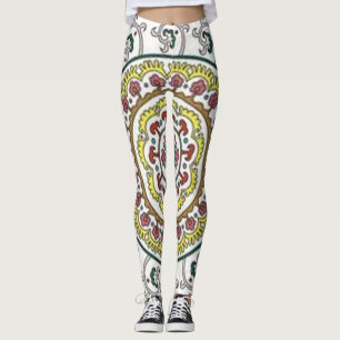 Scrollwork für klassische Stile Leggings