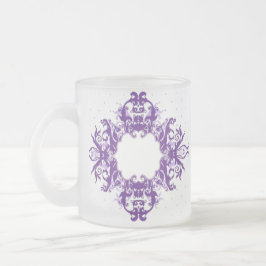 Scrollwork für klassische Stile Mattglastasse