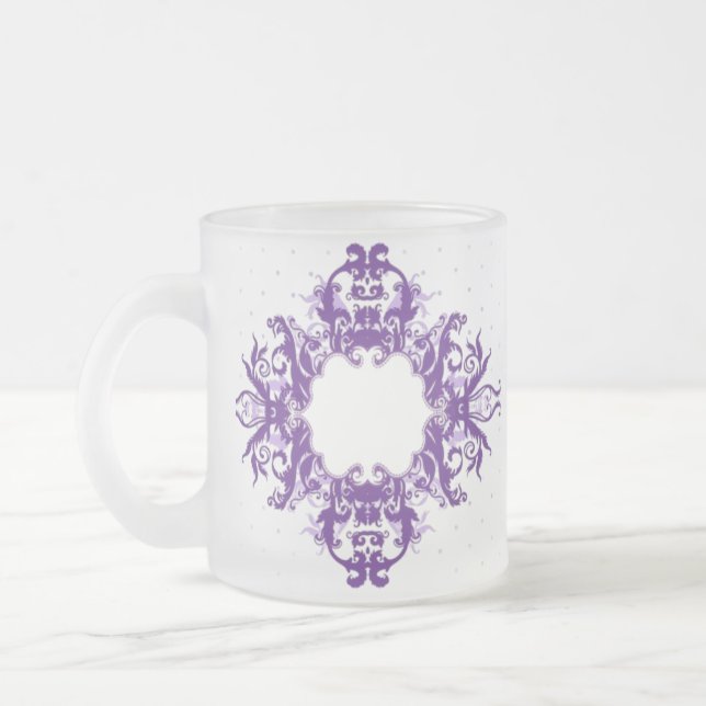 Scrollwork für klassische Stile Mattglastasse (Links)