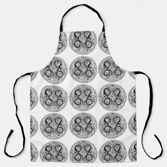 Scrollwork für klassische Stile Schürze (Vorderseite)