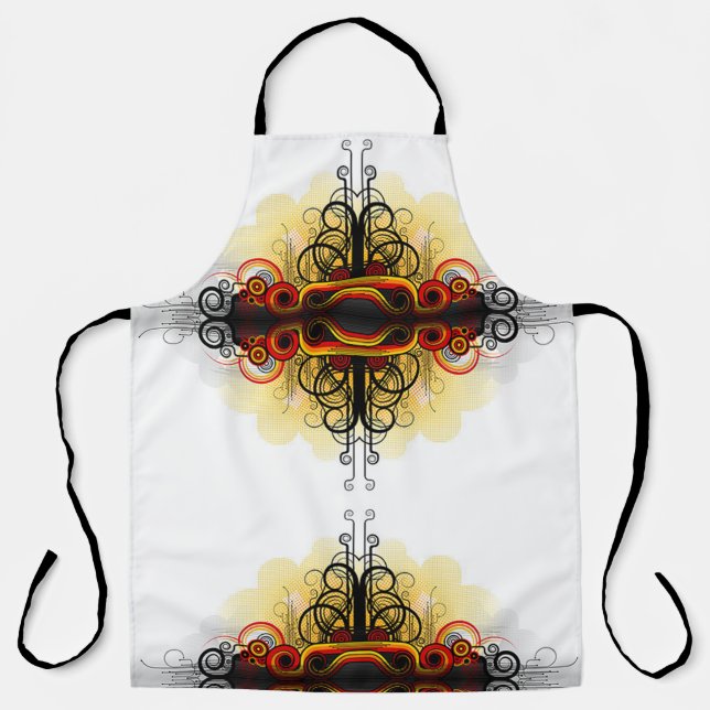 Scrollwork für klassische Stile Schürze (Vorderseite)