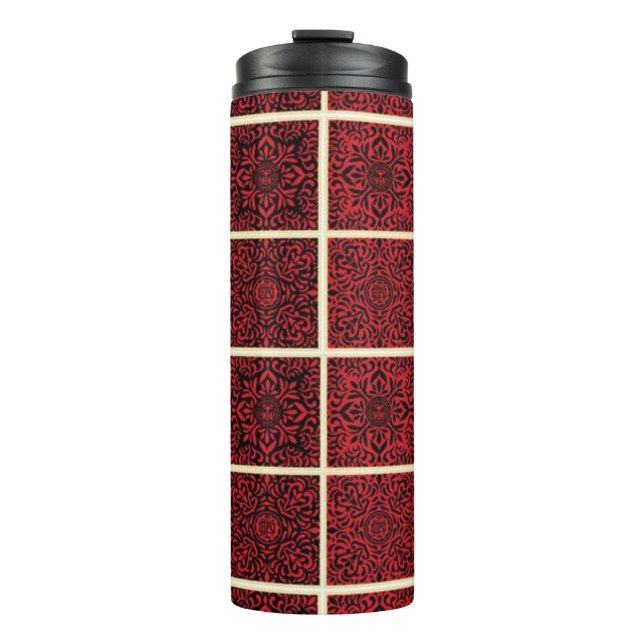 Scrollwork für klassische Stile Thermosbecher (Vorderseite)