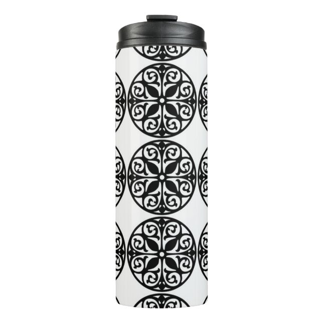 Scrollwork für klassische Stile Thermosbecher (Vorderseite)