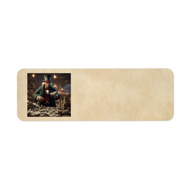 Scrooge Address Labels (Vorne)