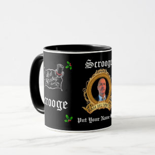 SCROOGE Antiquiert Bild/Text Personalisiertes Weih Tasse