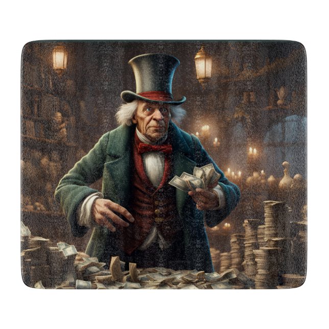 Scrooge Cutting Board Schneidebrett (Vorderseite)
