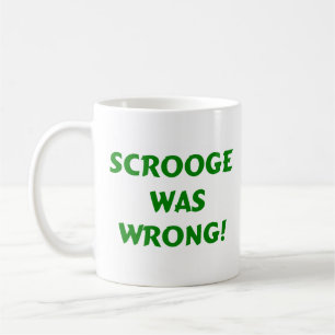 Scrooge lag falsch kaffeetasse