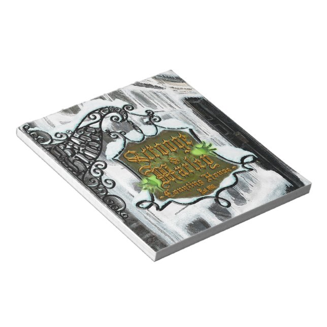 Scrooge&MarleySignScene blocs-notes (Incliné)
