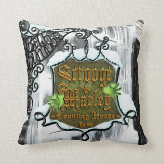 Scrooge&MarleySignScene Kissen